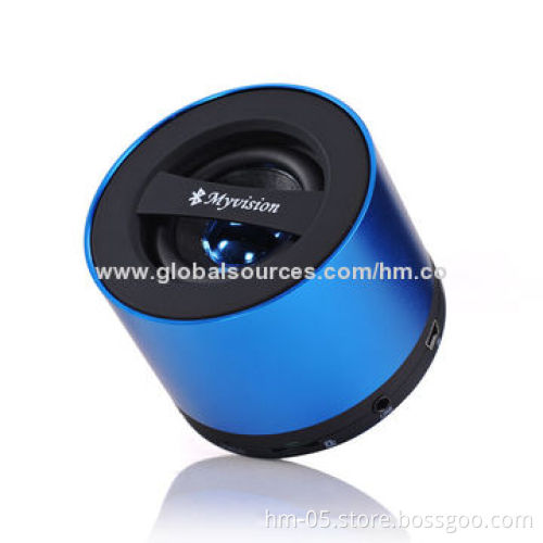 Mini Portable Wireless Bluetooth Stereo Speaker, TF Card Slot and Microphone, 600mAh Lithium Battery
